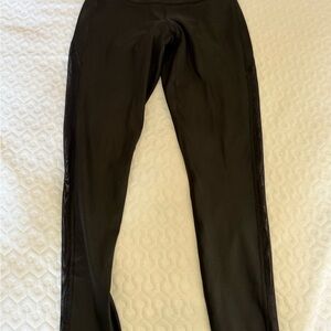 Adidas Black Leggings with Side Accents